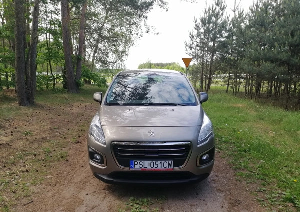 Peugeot 3008 cena 37999 przebieg: 137807, rok produkcji 2013 z Słupca małe 191